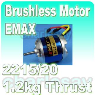 RC Plane Brushless motor 2215/20 Emax 1.2kg Thrust NEW