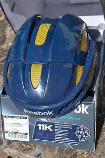 Reebok 11K Hockey Helmet   Medium Navy/Yellow SAVE MONEY   LOOK 