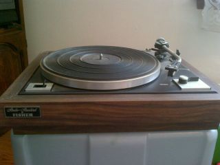 Vintage Fisher Turntable Record Player Changer