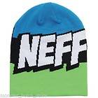 BRAND NEW TAGS 2013 Neff CARTOON Beanie SLIME LIMITED RELEASE EDITION 