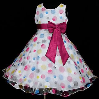 red polka dot dress 7 in Girls Clothing (Sizes 4 & Up)