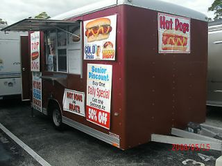 2010 BRAND NEW 7x12 x 66 CONCESSION TRAILER W/ EQUIP. READY TO 