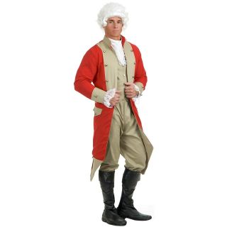 British Red Coat Adult Mens Revolutionary War Colonial 4th of July 
