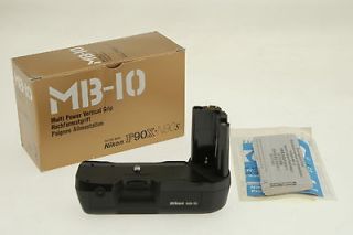 NIKON MB 10 MULTI POWER VERTICAL BATTERY GRIP FOR N90S OR F90X 35MM 