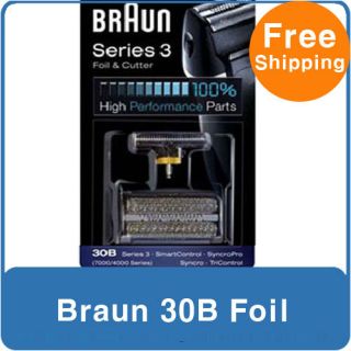 Braun 30B 4000 series 30B Replacement Foil Cutter Set Provided COMBI 