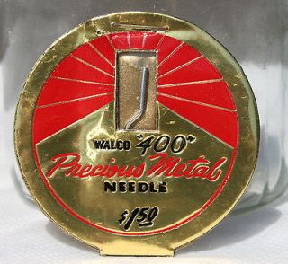   New Old Stock Walco 400 Precious Metal Needle Phonograph Electrovox