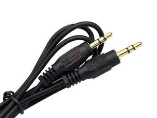   MALE TO MALE STEREO AUDIO HEADPHONE EARPHONE PLUG EXTENSION CABLE CORD
