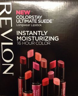 NEW REVLON COLORSTAY ULTIMATE SUEDE LIPSTICK, YOU CHOOSE YOUR COLOR