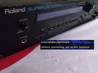 ROLAND JV 1080 SUPER JV SYNTHESIZER SOUND MODULE JV1080