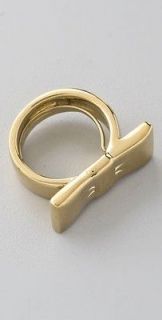   by MARC JACOBS Gold Plated BOWTIE Fashion RING Size Adjuster Inset