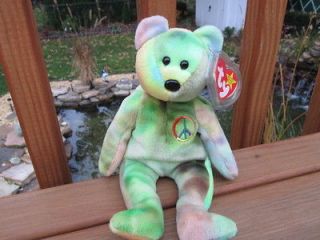 RETIRED PEACE BEAR retired Ty Beanie Baby babies babie bears