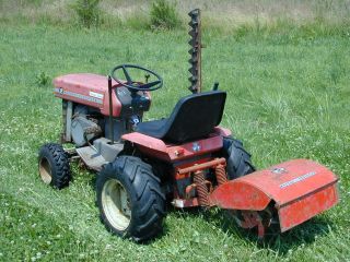   10,12, Garden Tractor Rear Tiller 1 Owner Very Nice Condition