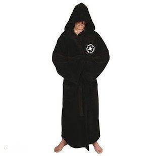 Hot Star Wars Jedi Knight Robe Deluxe Cosplay Bath Robe Black