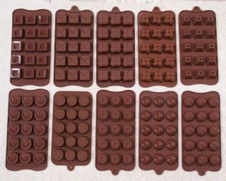   Chocolate Silicone Mould Cake Jelly Candy Mold Square/Round/B​all