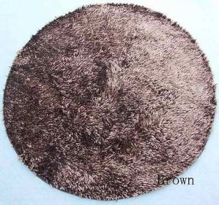 Fluffy Plush Soft Round Area Rug 3 3 about 1.88kg