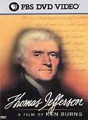 Thomas Jefferson A Film by Ken Burns DVD, 2001