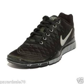   SIZE 8.5 NIKE SNEAKERS FREE TR FIT WINTER BLACK NEON RUNNING TRAINING