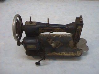 White Rotary Vintage Sewing Machine Antique Electric