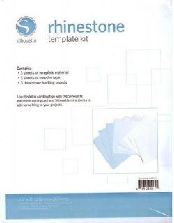 SILHOUETTE   Rhinestone Template Kit