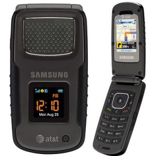 New Samsung Rugby A837 3G GPS Unlocked Mobile Cell Phone Black