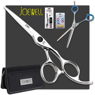 Joewell TT Combo Shears / Scissors FREE Thinner, Razor Care Kit Case