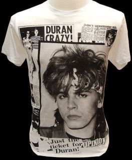 DURAN DURAN 80s Pop Rock Retro VTG Tour T Shirt M