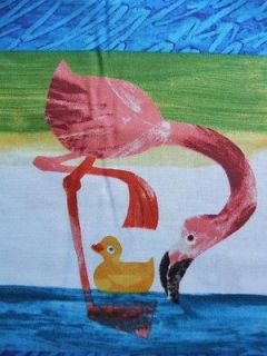 10 Little Rubber Ducks Eric Carle Andover Panel Childrens Fabric