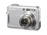 Sony Cyber shot DSC S700 7.2 MP Digital Camera   Silver   Working