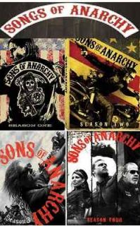 NEW SEALED ( SONS OF ANARCHY ) SEASONS 1 2 3 4 DVD SET 1 2 3 4