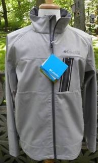   mens TITANIUM Interchange GRAY repellant softshell jacket XL XXL