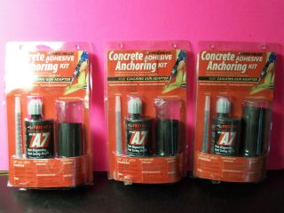 Red Head Concrete Adhesive Anchoring 3 Kits epoxy a501