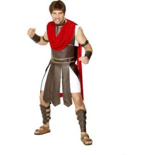 Adult Men Centurion Roman Soldier Fancy Dress Costume L