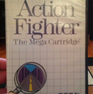 Sega Master System Action Fighter Cartridge