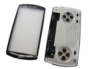 BLACK NEW HOUSING COVER CASE FACEPLATE FOR SONY ERICSSON XPERIA PLAY 