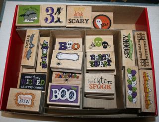 NEW Studio G HALLOWEEN Rubber Stamp ~Your Choice of Several Varieties~
