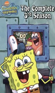 Spongebob Squarepants   The Complete 3rd Season DVD, 2005, 3 Disc Set 