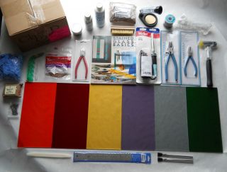 ULTIMATE + STAINED GLASS TOOL KIT/TOYO CUTTER/WELLER 100 IRON/GLASTAR 