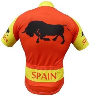 Spain Espagna Cycling Team Jersey SPANISH BIKER S XXXL