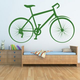 Bicycle Sports and Hobbies Bike Wall Art Sticker Wall Decal Transfers