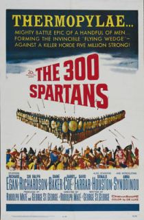 The 300 Spartans Richard Egan vintage movie poster #21