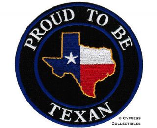  BE TEXAN iron on embroidered BIKER PATCH TEXAS STATE FLAG EMBLEM LOGO