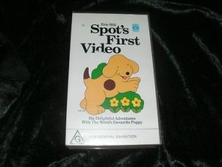 SPOTS FIRST VIDEO ~VHS VIDEO PAL
