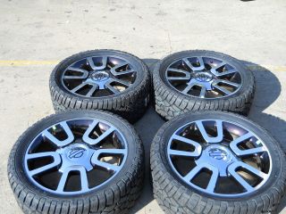 Ford F150 Harley Davidson 22 OEM Alloy Wheels and Tires 2004 2012