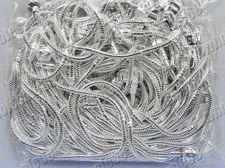 WELL jewelry 10x S925(stamp) silver P snake 18K copper Bracelet Chain 