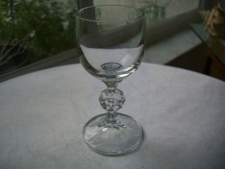 Imported Bohemia Crystal Claudia Stemware Cordial Glass