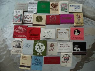 vintage matchbook lot in Advertisements