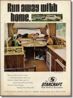 1970 Starcraft Camping Tent Trailer Photo Ad