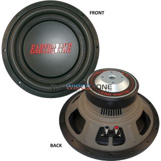  SOUNDS TREMOR X124 SINGLE 12 1250 WATTS 4 OHM CAR SUBWOOFER