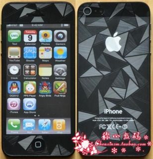   FULL BODY Front+Back Screen Protector Film Guard Sticker iPhone 5 5G