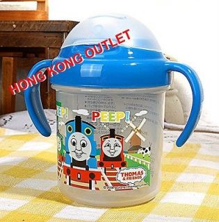   & FEIENDS TRAIN Baby Kids Pop up straw Bottle Cup Japan Made H7e
